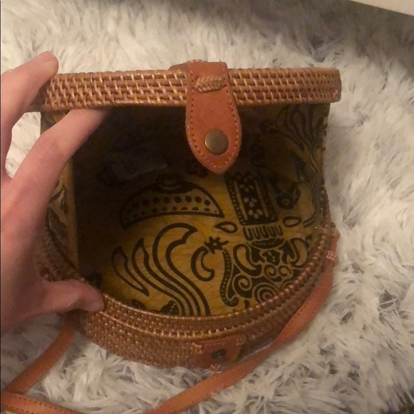 Brand new straw round purse 👜 - Picture 5 of 8
